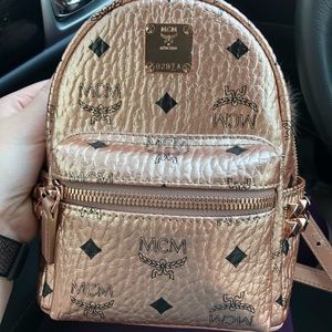 Mcm x mini stark backpack